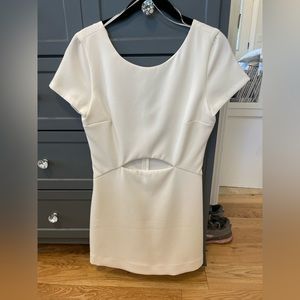 Zara one-piece white skort. Perfect for brides/bachelorettes. Size M